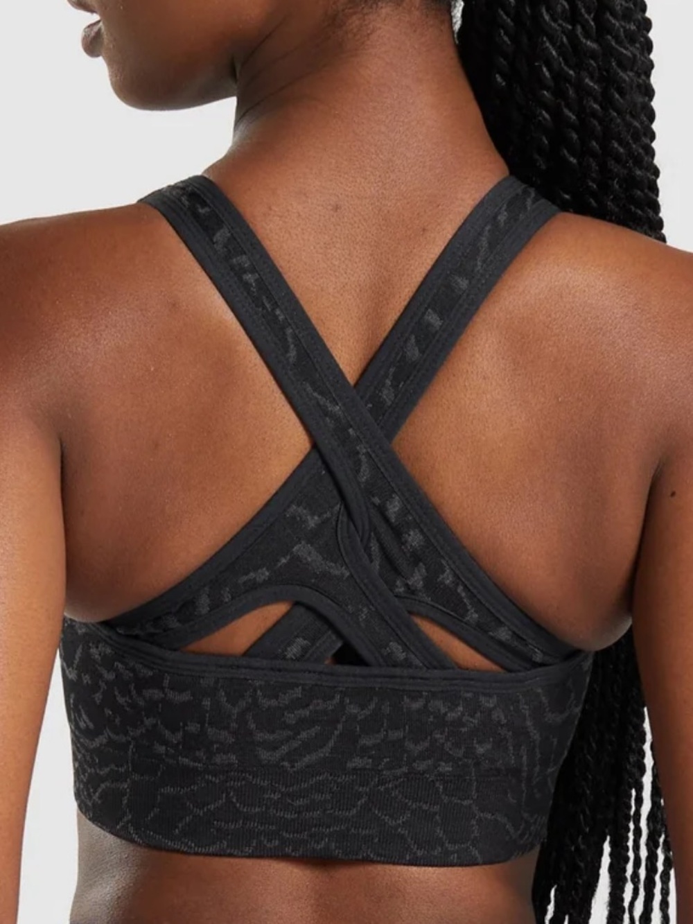 Gymshark Adapt Animal Seamless Sports Bra Large - Picture 12 of 13